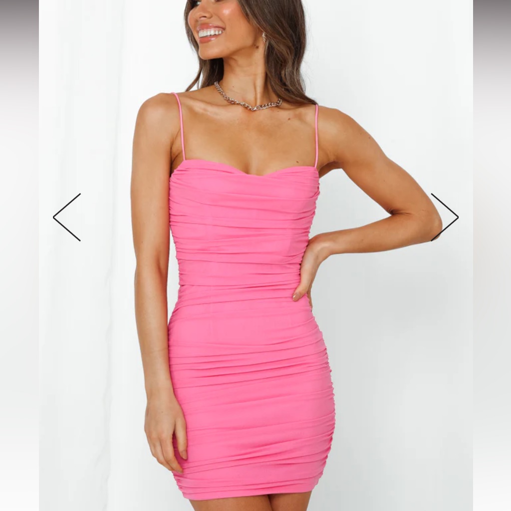 Hello Molly Hot Pink Dress